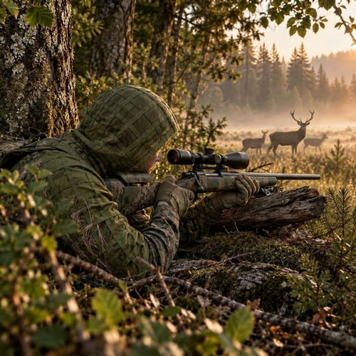 Buschgeist - Ghillie-Tarnhaube fürs Revier