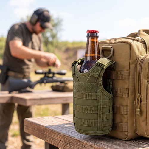 Trinkrüstung - Taktischer MOLLE-Flaschenkühler für Sportschützen