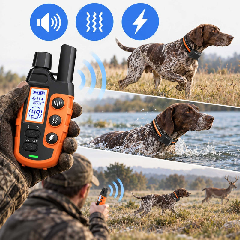 Fernlenker - Ferntrainer-Halsband für Hunde