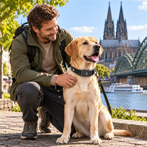 Pfotenwacht - GPS-Tracker-Halsband für Hunde