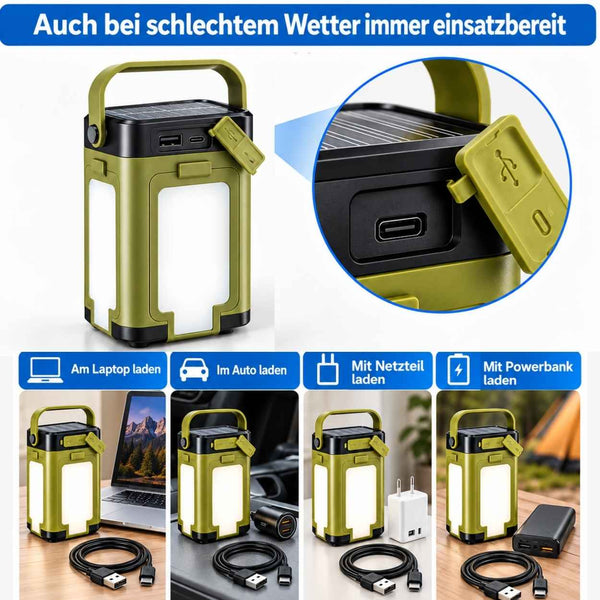 Nie ohne Strom am Platz