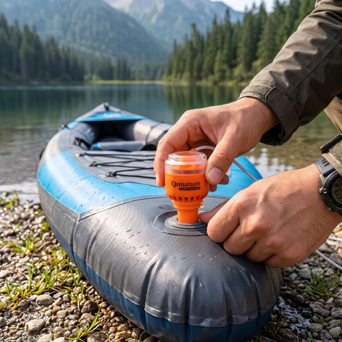 Dauerdruck - Akkulose Mini-Luftpumpe fürs Camping