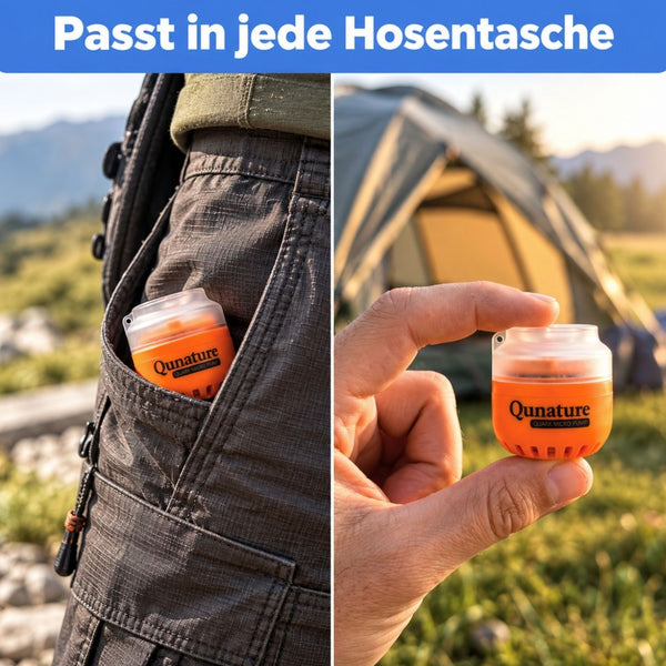 Verschwindet in der Hosentasche
