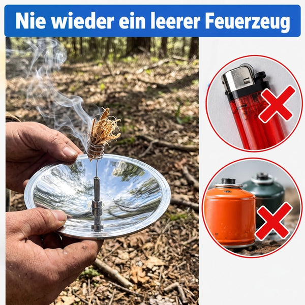 Nie wieder leeres Feuerzeug