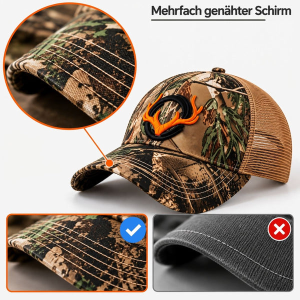 Mehrfach vernähter Schirm