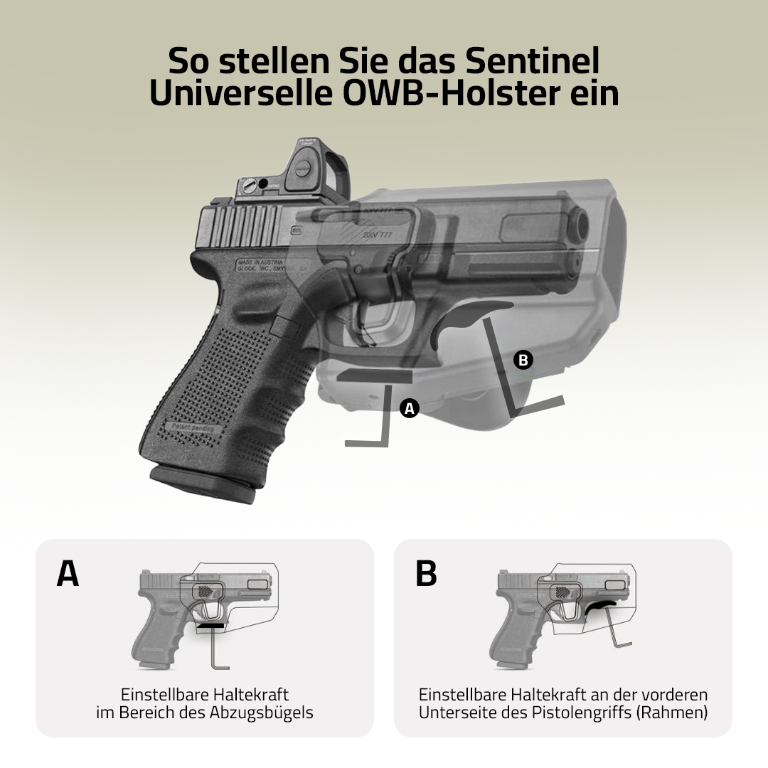 Sentinel – Universelles OWB-Holster