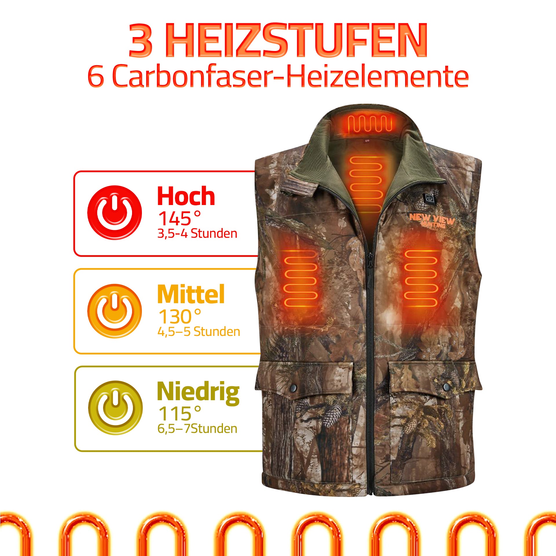 ThermoJagd Pro Heizweste