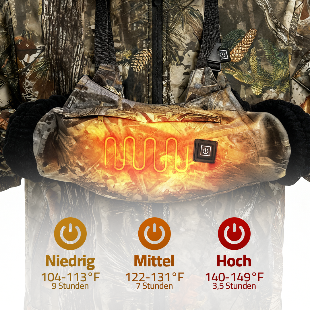 ThermoGrip Pro: Lautlose Handwärmer-Tasche für die Jagd