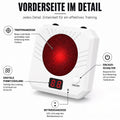 Trefferecho Vorderseite im Detail mit Sensorfläche und Trefferanzeige
