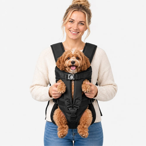 Pfotenwiege - Fronttragerucksack für Hunde