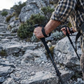 Steigstab - Faltbare Carbon-Trekkingstöcke fürs Camping