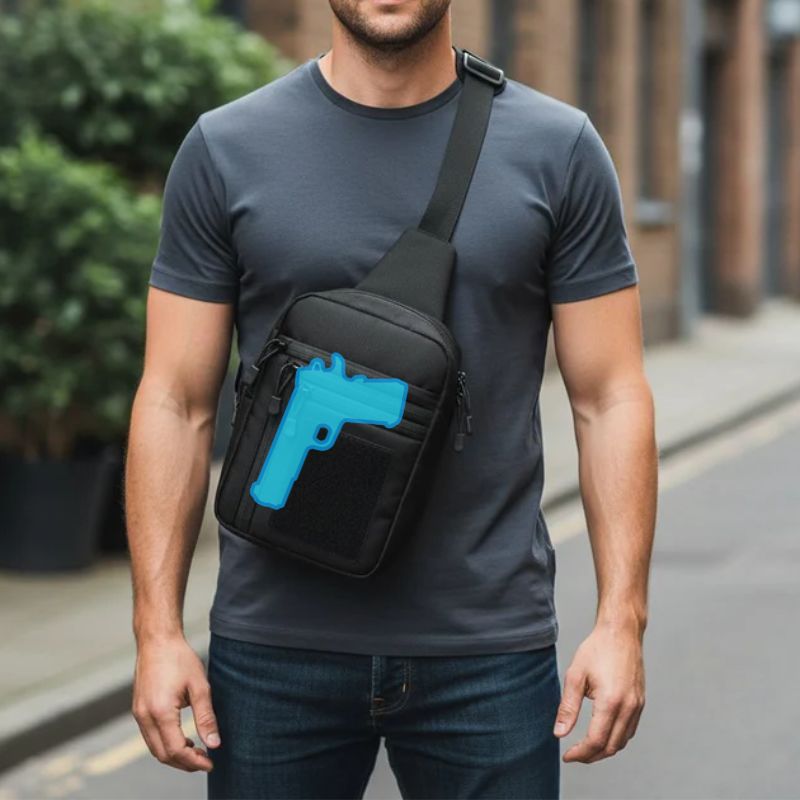 Brustriem - Diskrete Pistolen-Schultertasche