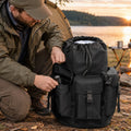 Feldkammer - Rolltop-Rucksack mit Außentaschen fürs Camping
