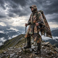 Nässewache - Tarnponcho für Jäger