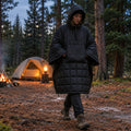 Lagerglut - Campingdecke-Poncho