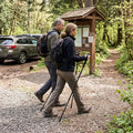 Steigstab - Faltbare Carbon-Trekkingstöcke fürs Camping