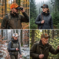 Tarnkappe - Jagdcap mit Geweih-Emblem