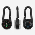 Nordpfeil - Karabiner-Kompass mit Thermometer