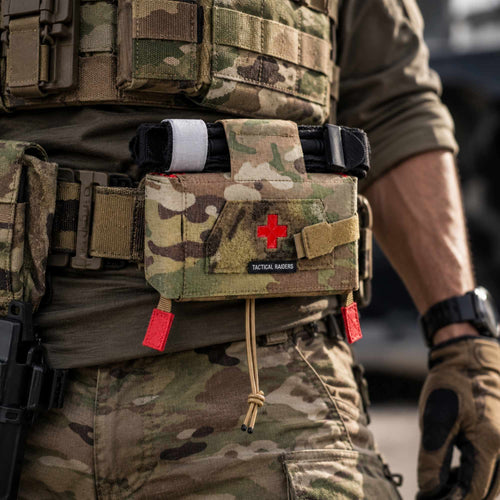 Rettungsgriff - MOLLE-Verbandtasche mit Tourniquet-Fach