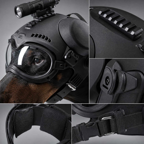 Wolfsgarde - Schutzhelm für Jagdhunde