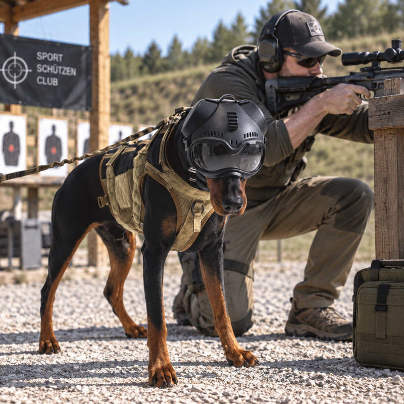 Wolfsgarde - Schutzhelm für Jagdhunde