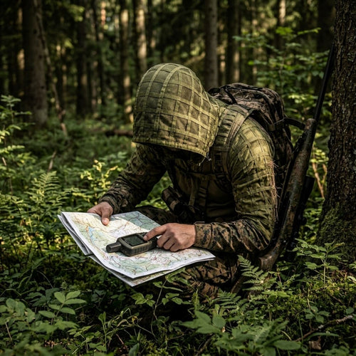 Buschgeist - Ghillie-Tarnhaube fürs Revier