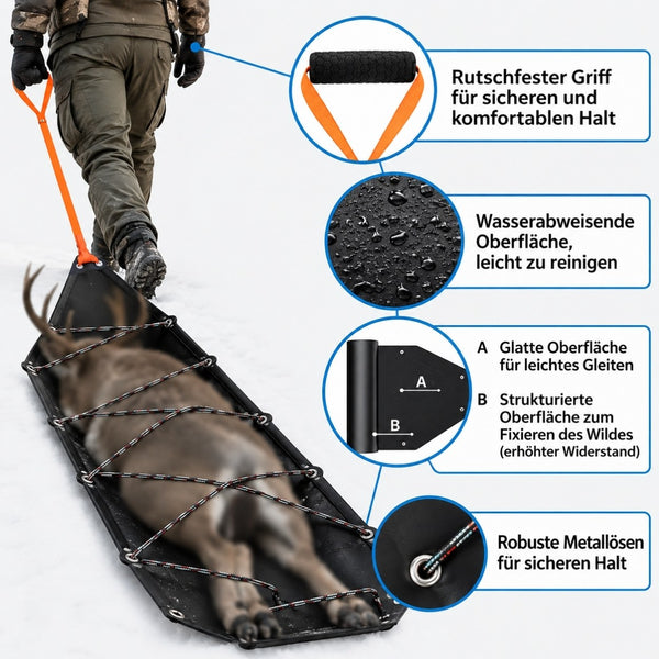 Wildgleiter - Rollbare Wildschleppe