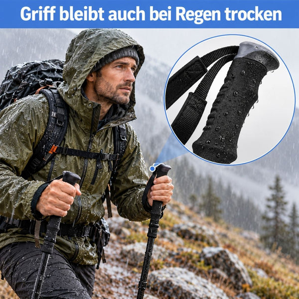 Griff bleibt trocken bei Regen