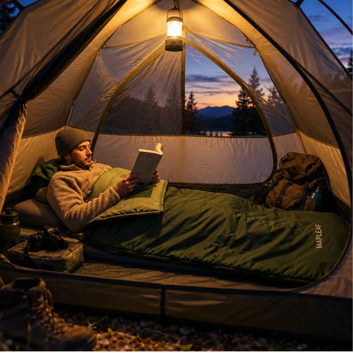 Lagerkokon - Deckenschlafsack fürs Camping