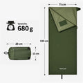 Lagerkokon - Deckenschlafsack fürs Camping