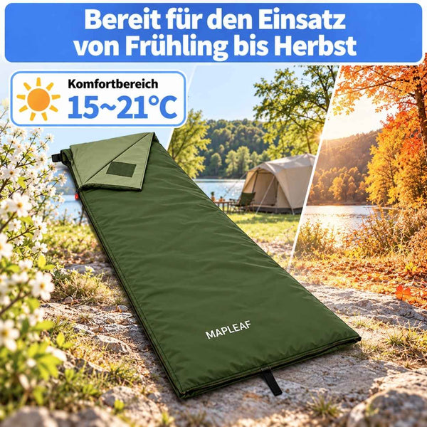 Einsatzbereit von Frühling bis Herbst