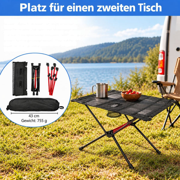 Platz für einen zweiten Tisch