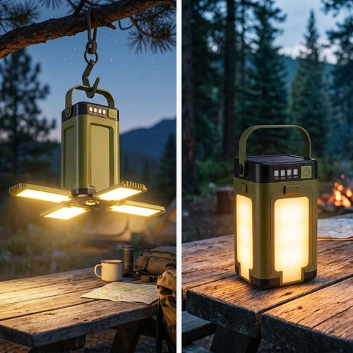 Lichtanker - Solar-Campinglaterne