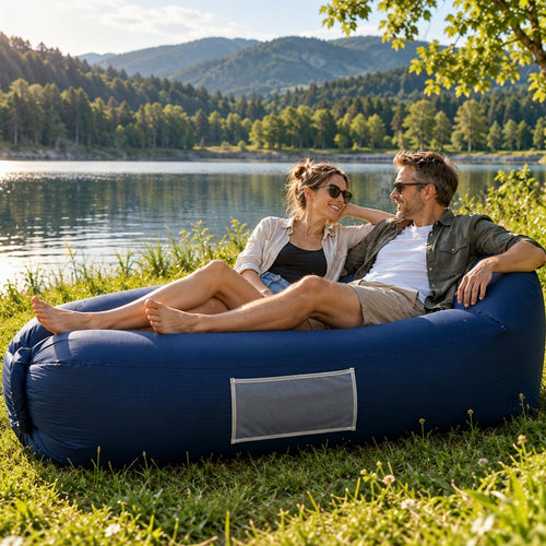 Luftoase - Aufblasbares Outdoor-Sofa fürs Camping