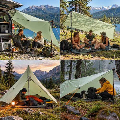 Schwebezelt - Ultraleichtes Tarp-Zelt