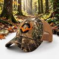 Tarnkappe - Jagdcap mit Geweih-Emblem