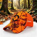 Tarnkappe - Jagdcap mit Geweih-Emblem