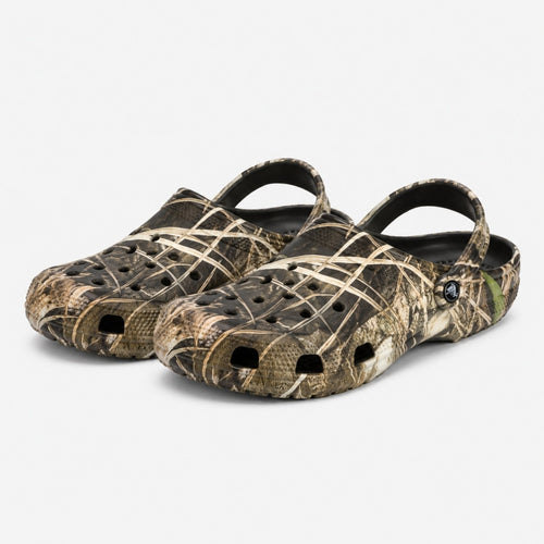 Schlupfwerk - Camo-Clogs fürs Camping