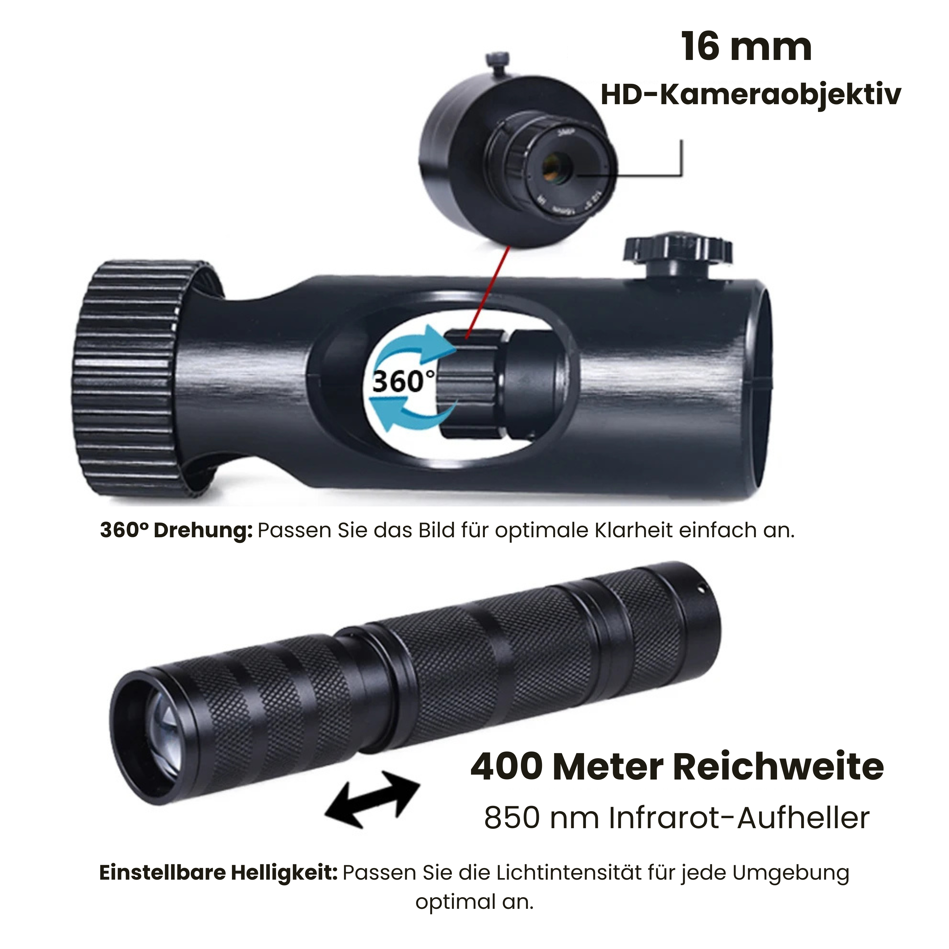 Deinster™ ProJagd 400M IR Nachtsicht