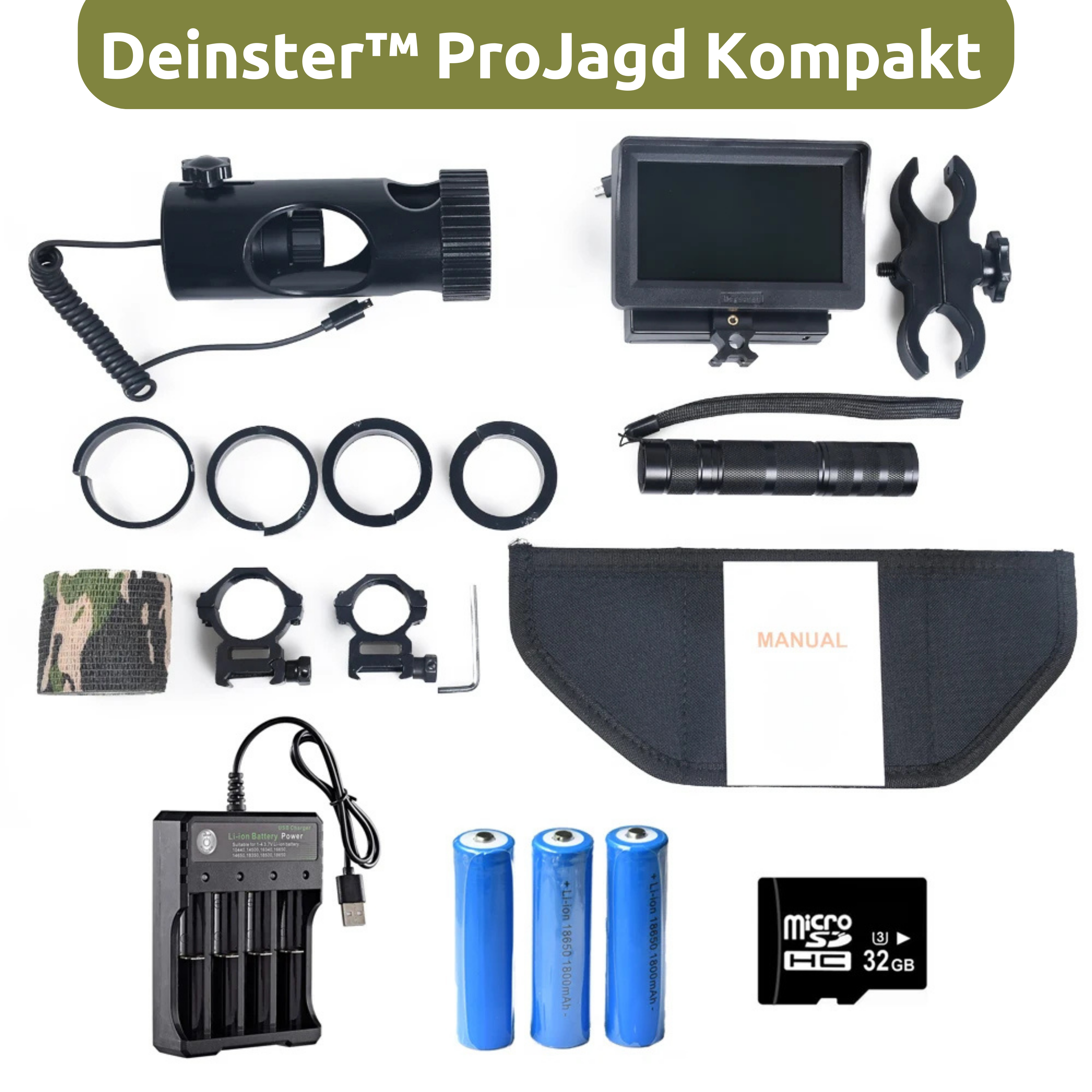 Deinster™ ProJagd 400M IR Nachtsicht