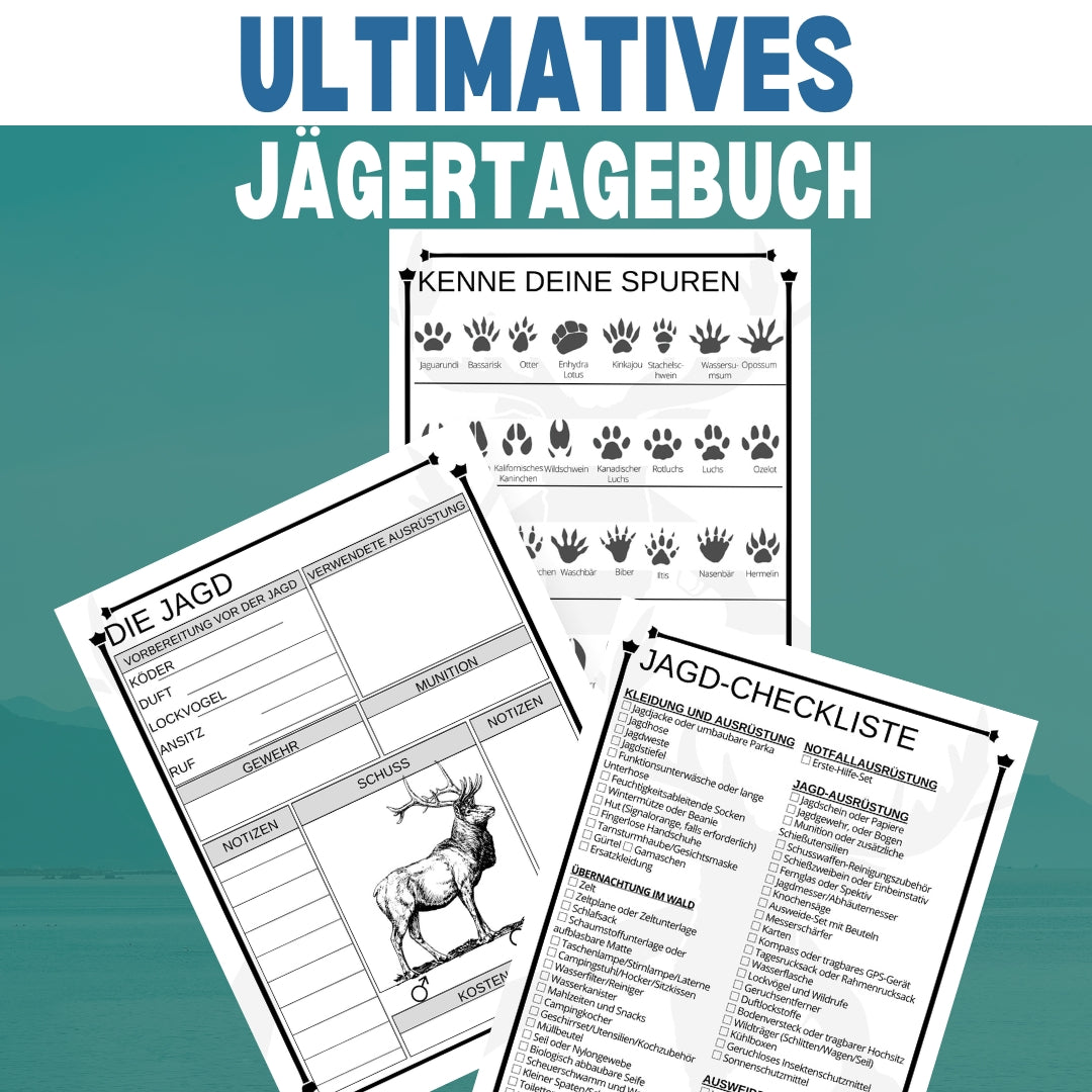 Ultimatives Jägertagebuch