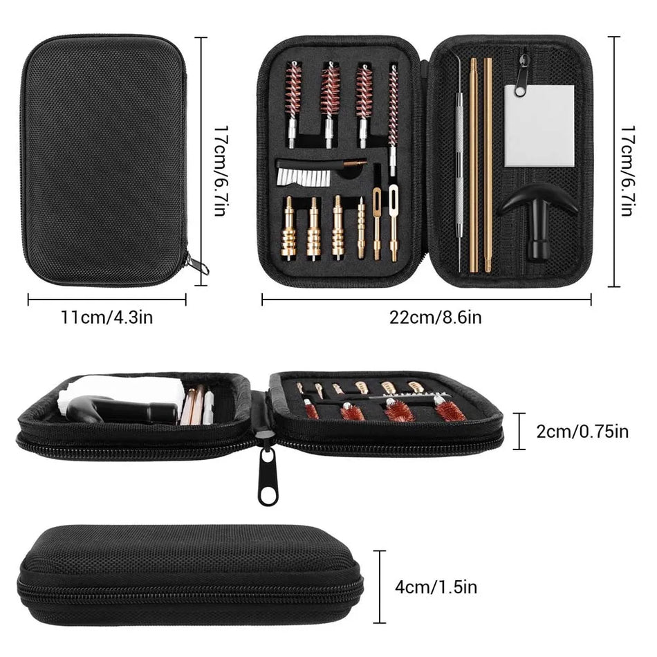 Deinster Schrotflinten Reinigungsset – 12 Gauge Waffenpflege-Kit