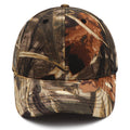Camo Jagd-Cap in Tarnmuster Eichenlaub Braun