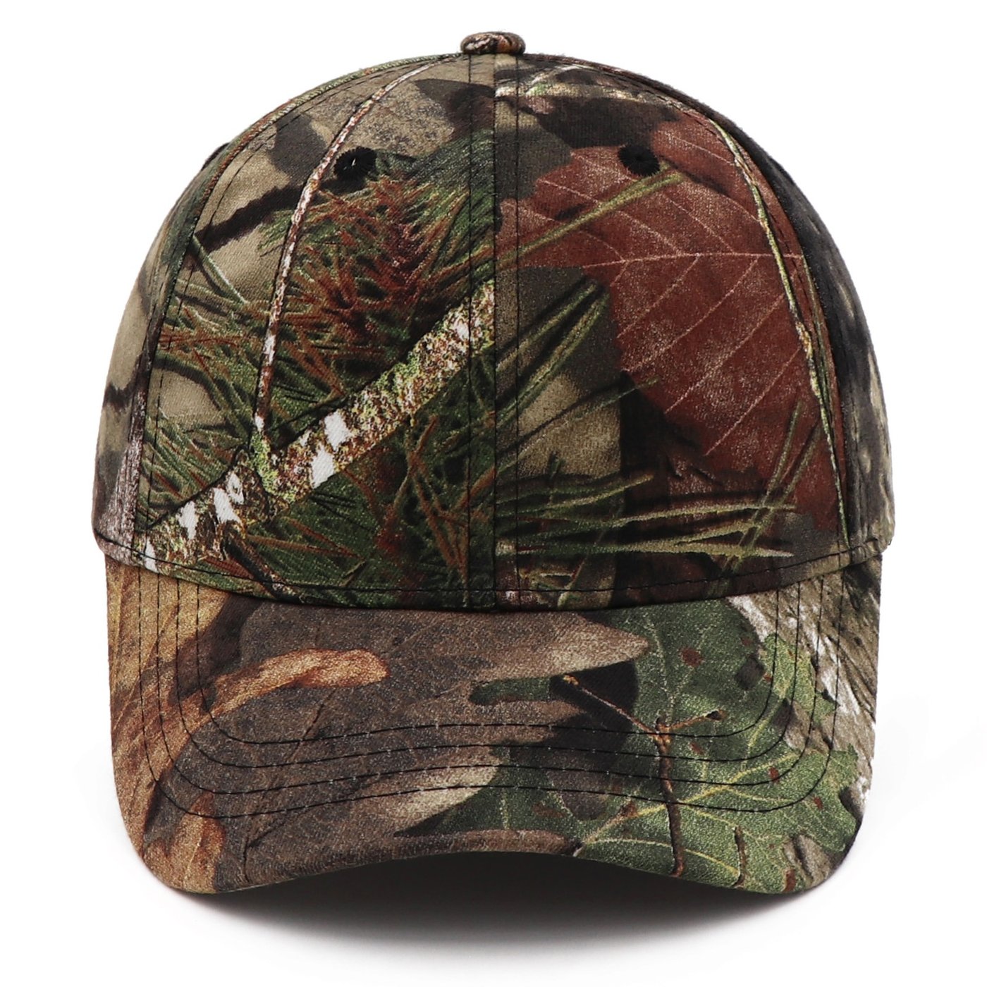 Camo Jagd-Cap in Tarnmuster Kiefer Grün