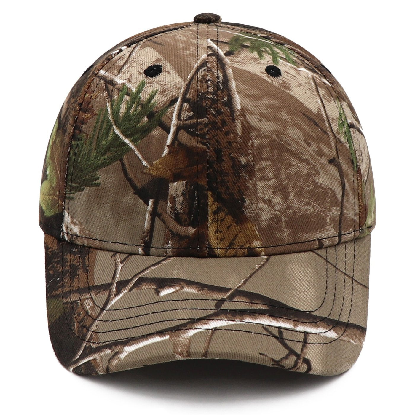 Camo Jagd-Cap in Tarnmuster Nadelwald