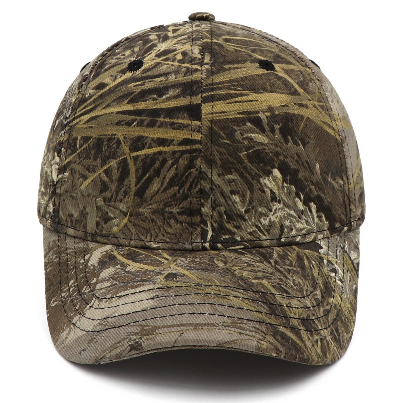 Camo Jagd-Cap in Tarnmuster Schilfgras Grün