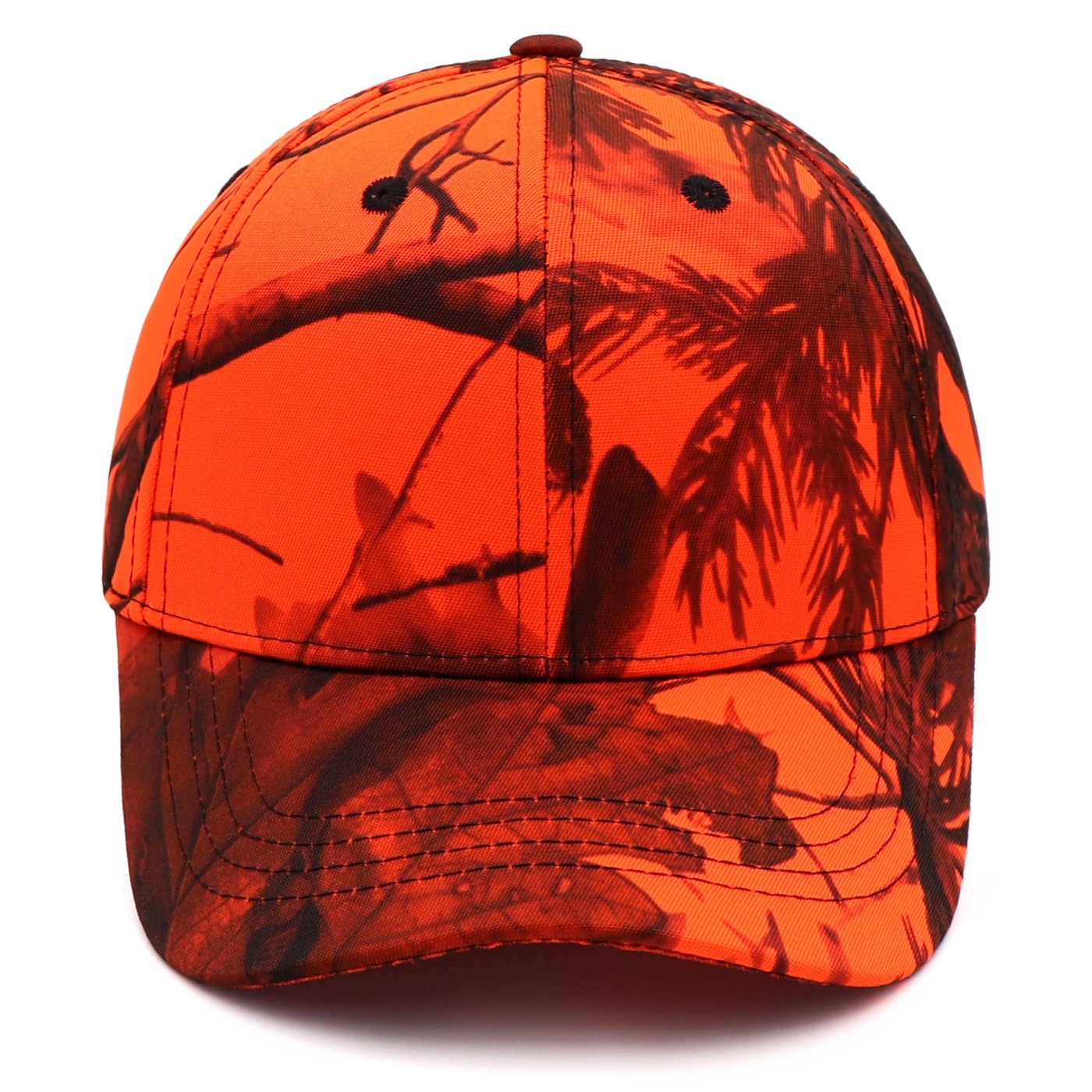 Camo Jagd-Cap in Tarnmuster Signal Orange