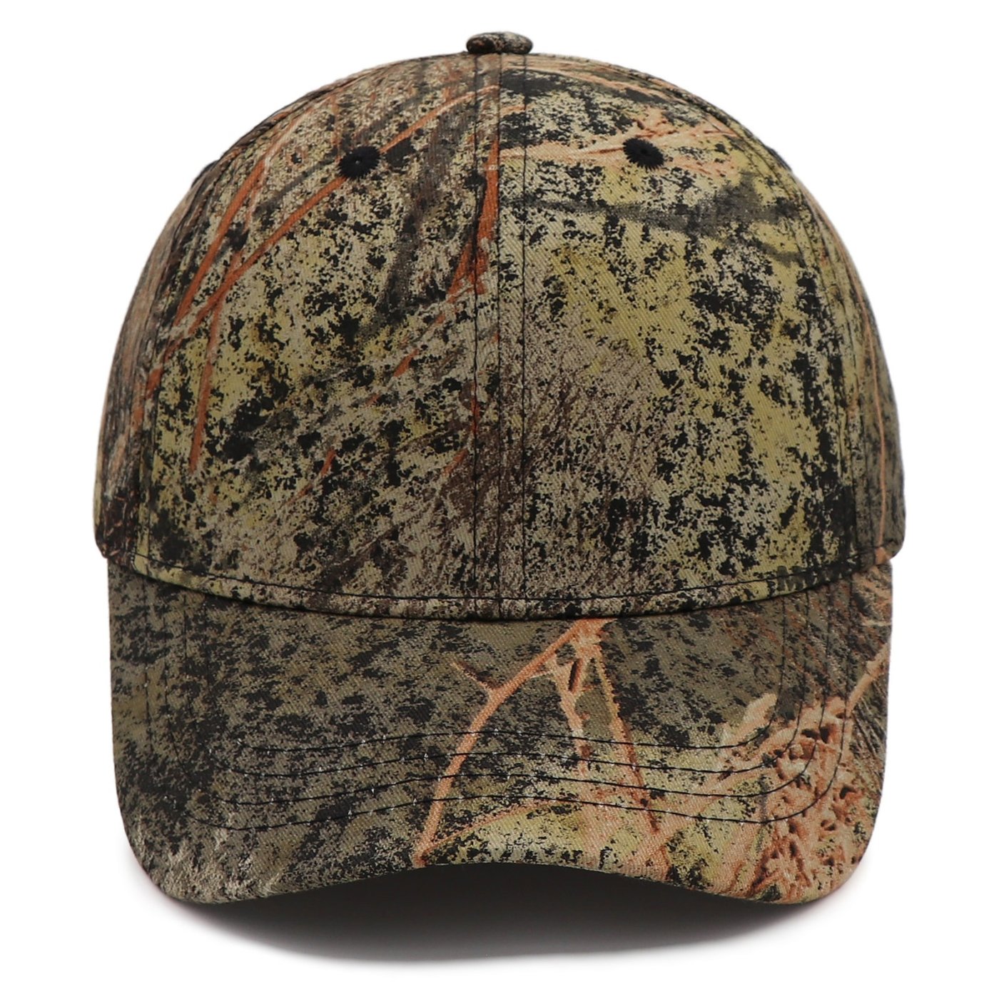 Camo Jagd-Cap in Tarnmuster Steppe Khaki