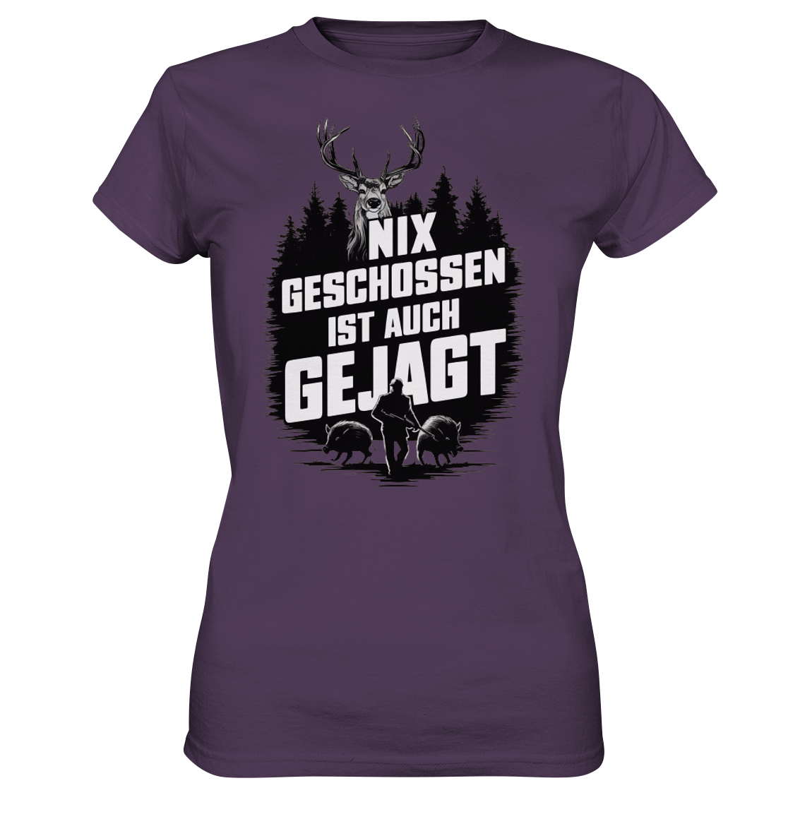 NIX GESCHOSSEN - Damen-Premium-Shirt