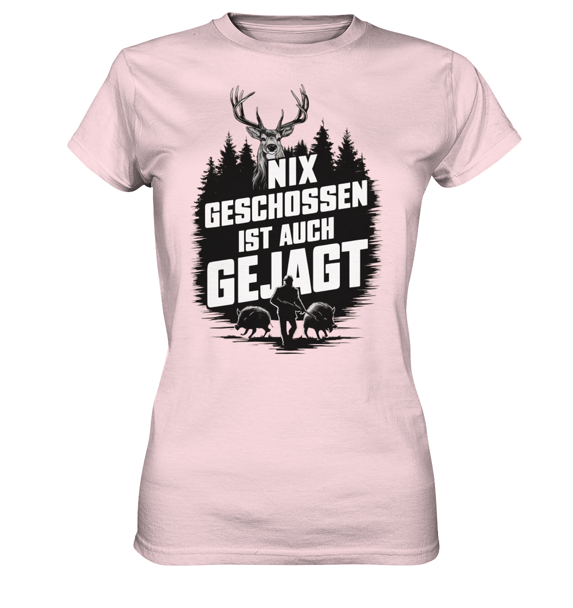 NIX GESCHOSSEN - Damen-Premium-Shirt